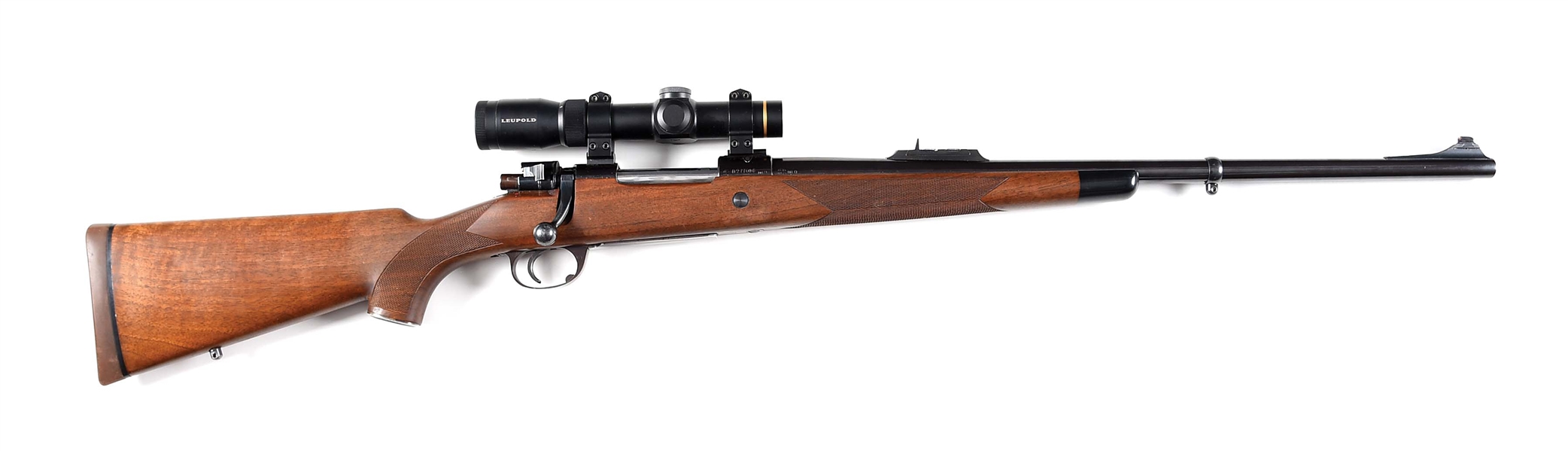 (M) WHITWORTH SPORTER BOLT ACTION RIFLE WITH SCOPE.