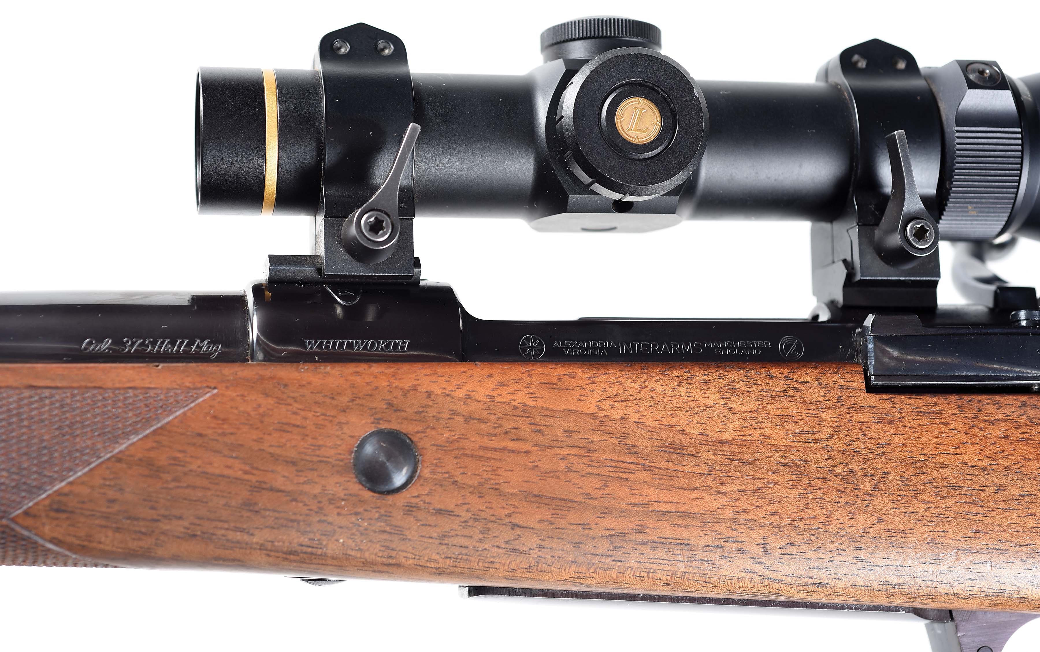 Lot Detail - (M) WHITWORTH SPORTER BOLT ACTION RIFLE WITH SCOPE.