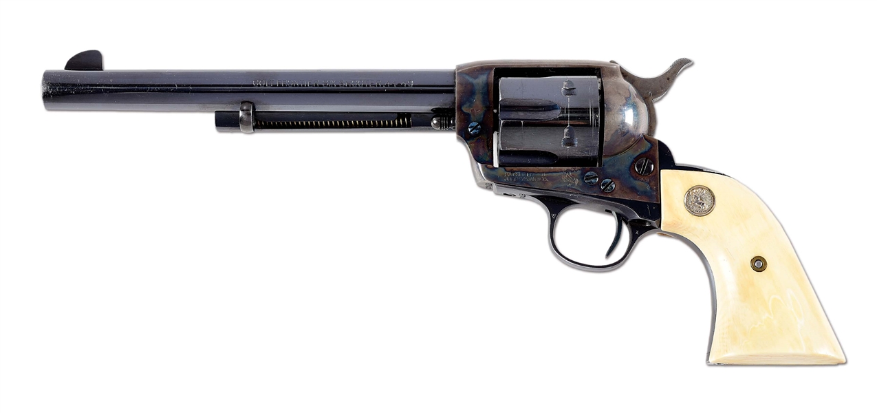 (C) HIGH CONDITION COLT FRONTIER SIX SHOOTER SINGLE ACTION REVOLVER (1915).