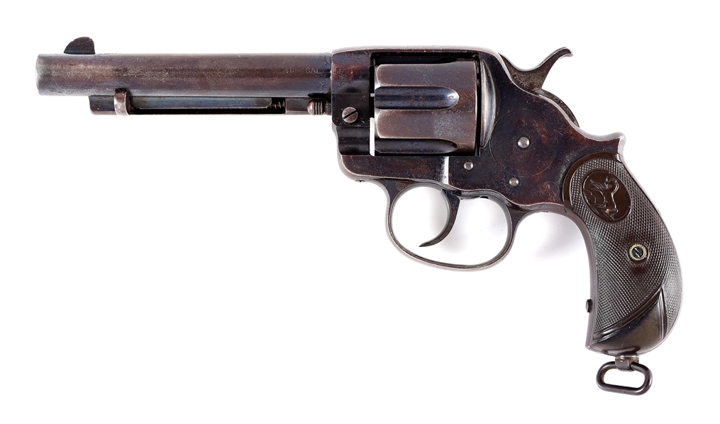(A) SCARCE COLT MODEL 1878 .455 ELEY DOUBLE ACTION REVOLVER WITH PALL MALL ADDRESS (1892).