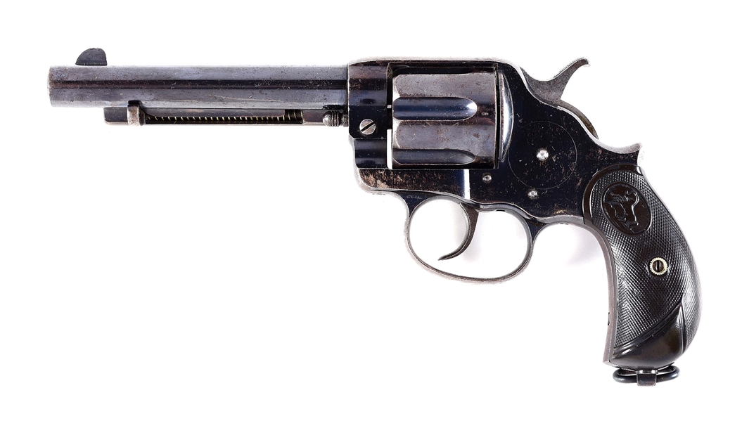 (A) RARE COLT MODEL 1878 .476 ELEY DOUBLE ACTION REVOLVER WITH PALL MALL ADDRESS (1886).
