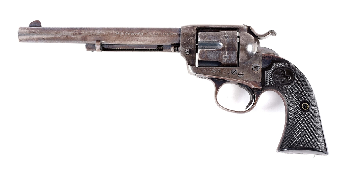 (C) COLT BISLEY SINGLE ACTION REVOLVER IN .44 RUSSIAN (1904).