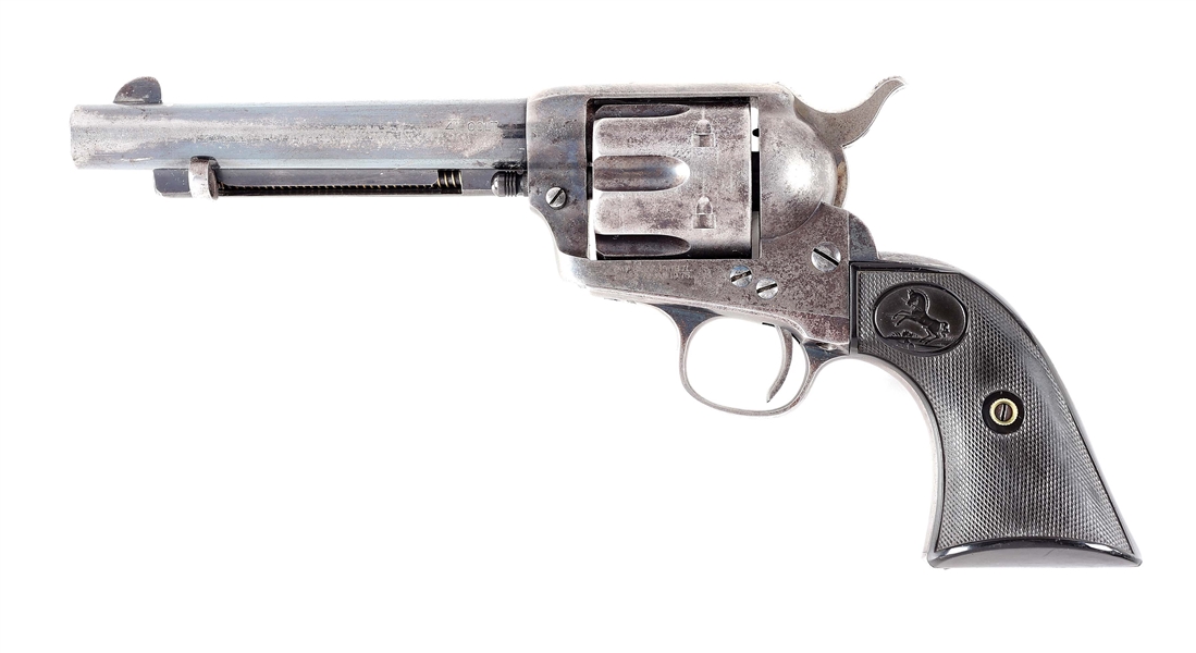 (A) COLT SINGLE ACTION ARMY REVOLVER IN .41 COLT (1896).