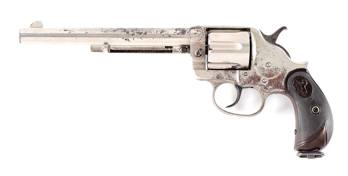 (A) COLT 1878 DOUBLE ACTION REVOLVER IN .44-40.