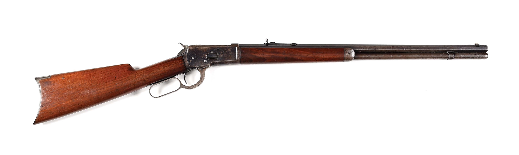 (A) FIRST YEAR PRODUCTION WINCHESTER MODEL 1892 LEVER ACTION RIFLE.