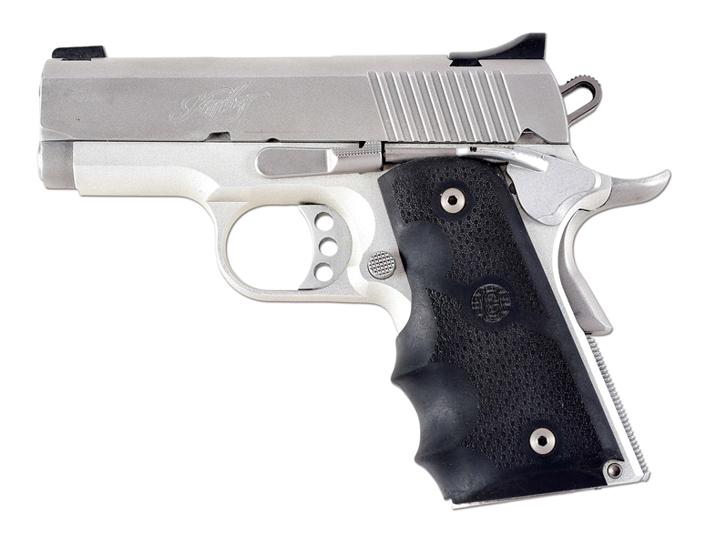 (M) KIMBER STAINLESS ULTRA CARRY SEMI-AUTOMATIC PISTOL WITH FACTORY BOX.