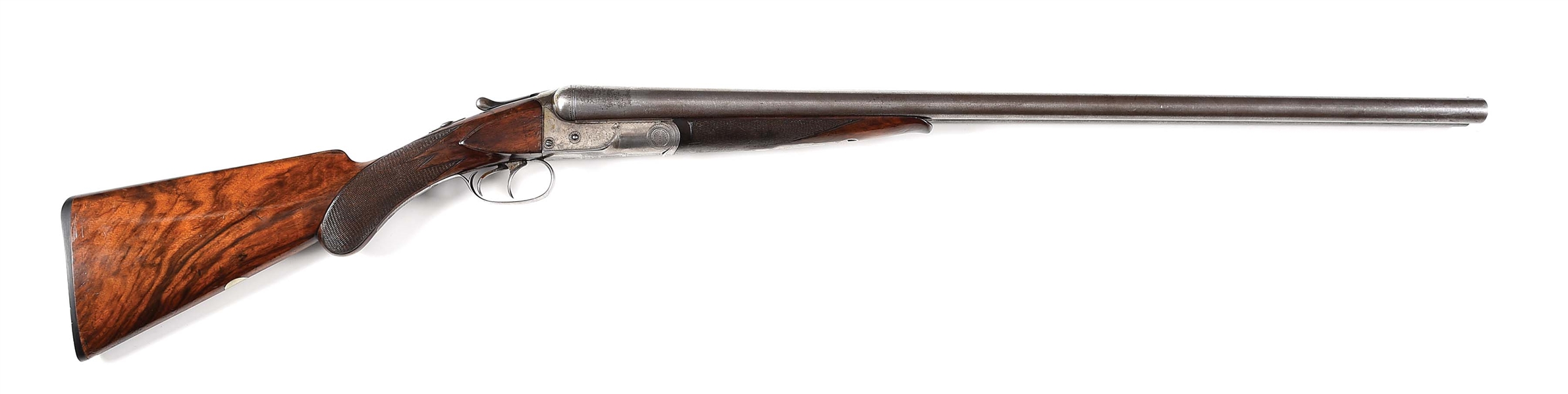 (A) COLT MODEL 1883 SIDE BY SIDE SHOTGUN. 