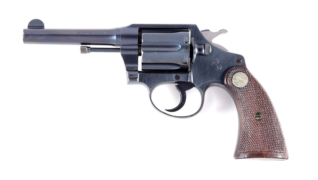 (C) COLT POLICE POSITIVE SPECIAL DOUBLE ACTION REVOLVER WITH BOX.