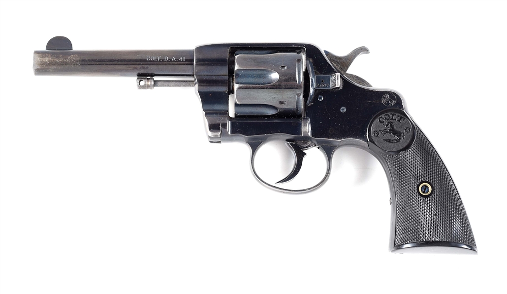 (C) COMMERCIAL COLT NEW ARMY DOUBLE ACTION REVOLVER.