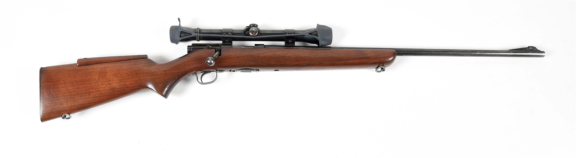 (C) WINCHESTER MODEL 43 BOLT ACTION RIFLE (.218 BEE).