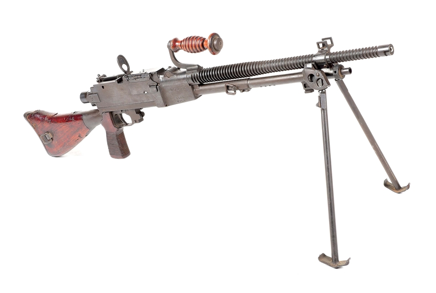 (N) JAPANESE WORLD WAR II TYPE 96 MACHINE GUN WITHOUT BOLT (CURIO & RELIC).