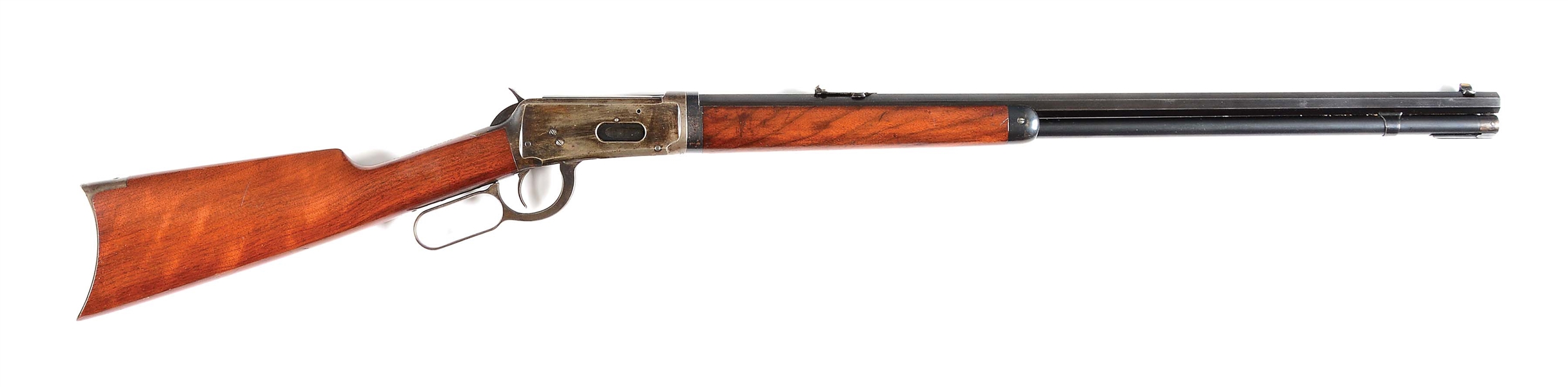 (C) WINCHESTER MODEL 1894 TAKEDOWN LEVER ACTION RIFLE (1910).