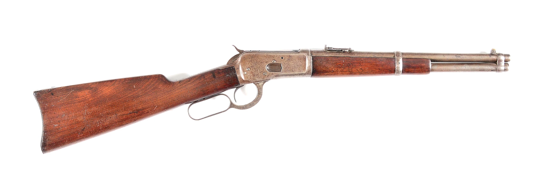 (C) WINCHESTER MODEL 1892 TRAPPER LEVER ACTION CARBINE WITH ATF EXEMPTION LETTER (1907).