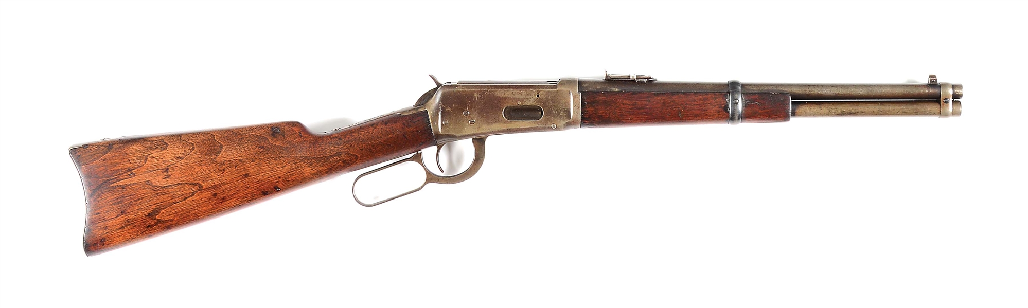 (C) WINCHESTER MODEL 1894 TRAPPER LEVER ACTION CARBINE WITH ATF EXEMPTION LETTER (1912).