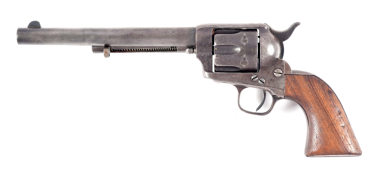 (A) US CAVALRY COLT SINGLE ACTION ARMY SINGLE ACTION REVOLVER (1875). 