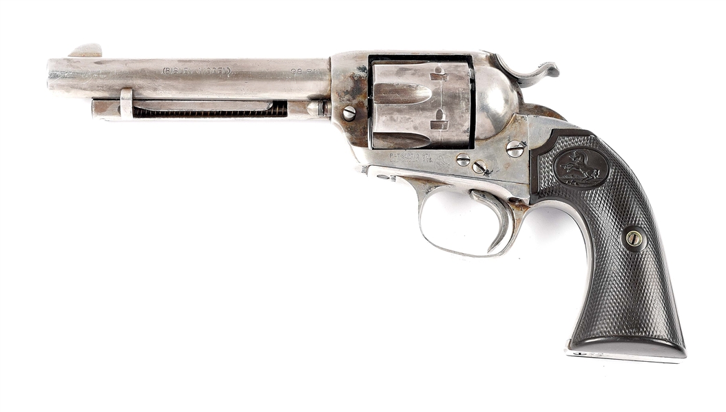 (C) COLT BISLEY MODEL SINGLE ACTION ARMY REVOLVER IN .38 S&W.