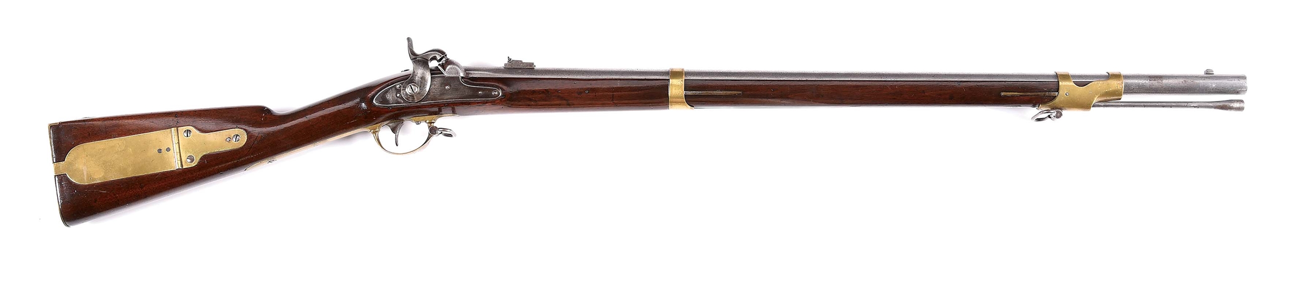 (A) DRAKE ALTERATION UNIT MARKED ROBBINS AND LAWRENCE US M1841 PERCUSSION RIFLE.