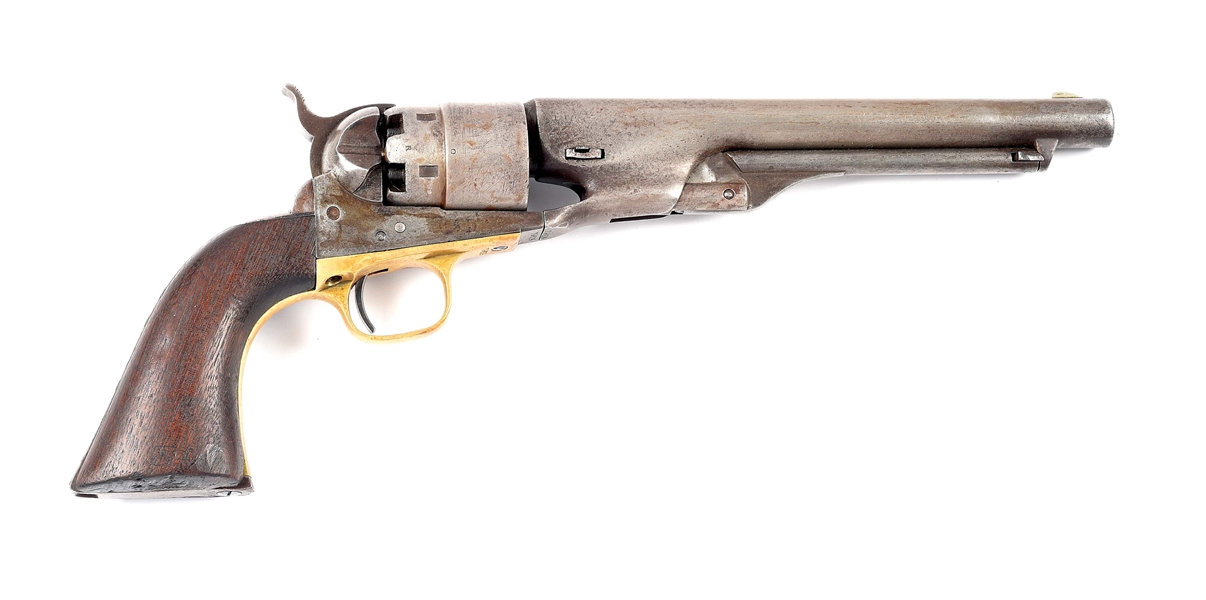 (A) DOCUMENTED COLT MODEL 1860 ARMY PERCUSSION REVOLVER ATTRIBUTED TO LESTER RENSSELAER CO. C, 12TH NY VOL. CAV.