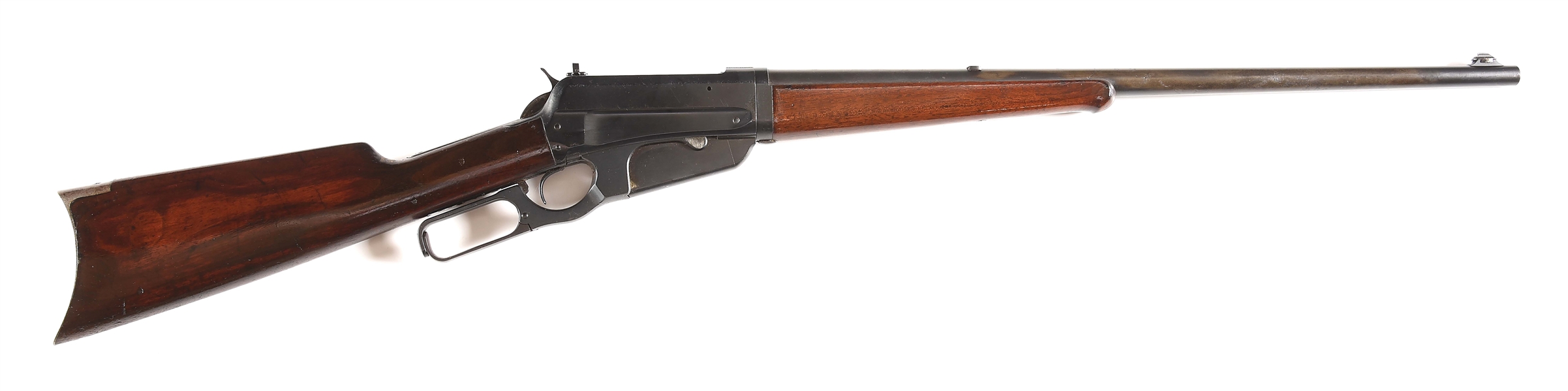 (C) WINCHESTER MODEL 1895 TAKEDOWN LEVER ACTION RIFLE.