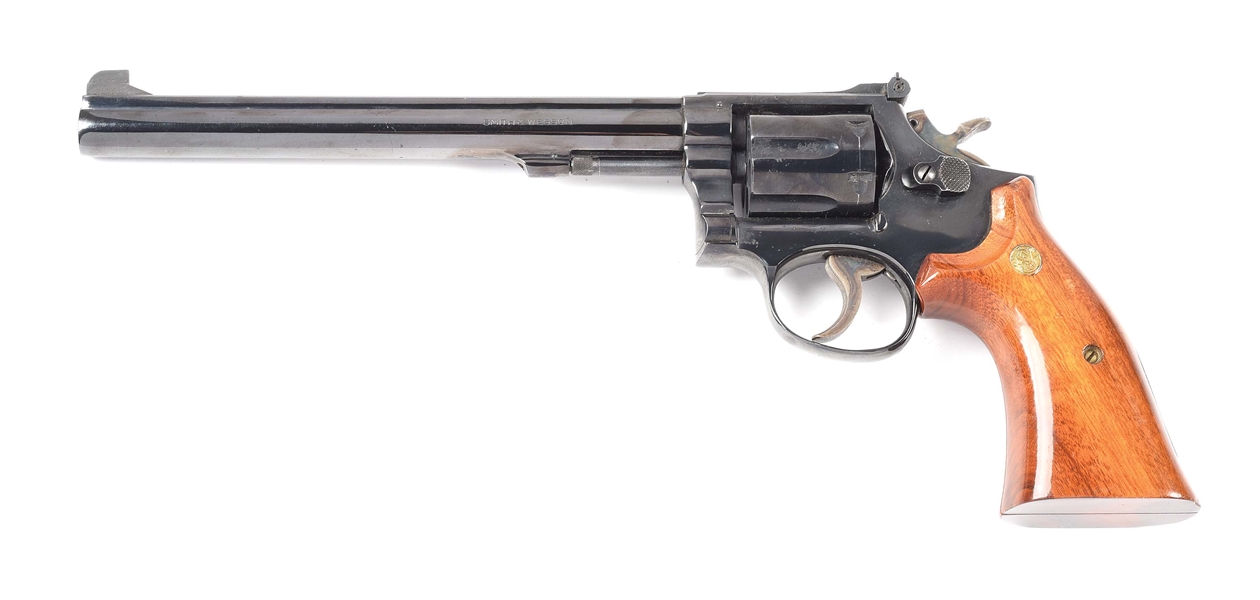 (M) SMITH & WESSON MODEL 14-3 DOUBLE ACTION REVOLVER.