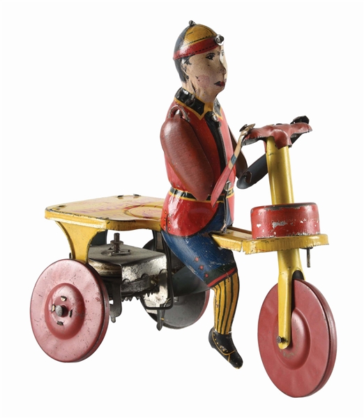 B&R TIN LITHO KIDS SPECIAL SCOOTER TOY.
