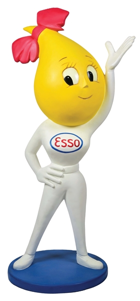 FANTASY ESSO GASOLINE OIL DROP GIRL SERVICE STATION DISPLAY. 