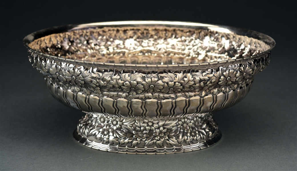 AN AMERICAN STERLING BOWL.
