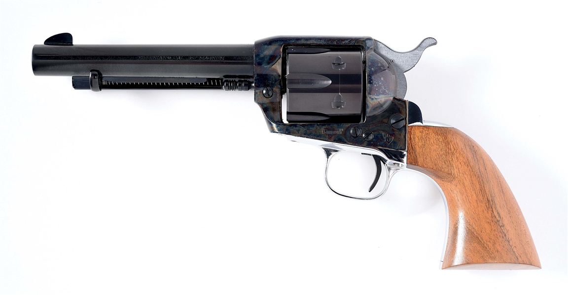 (M) HAMMERLI VIRGINIAN SINGLE ACTION REVOLVER IMPORTED BY INTERARMS WTIH FACTORY BOX. 