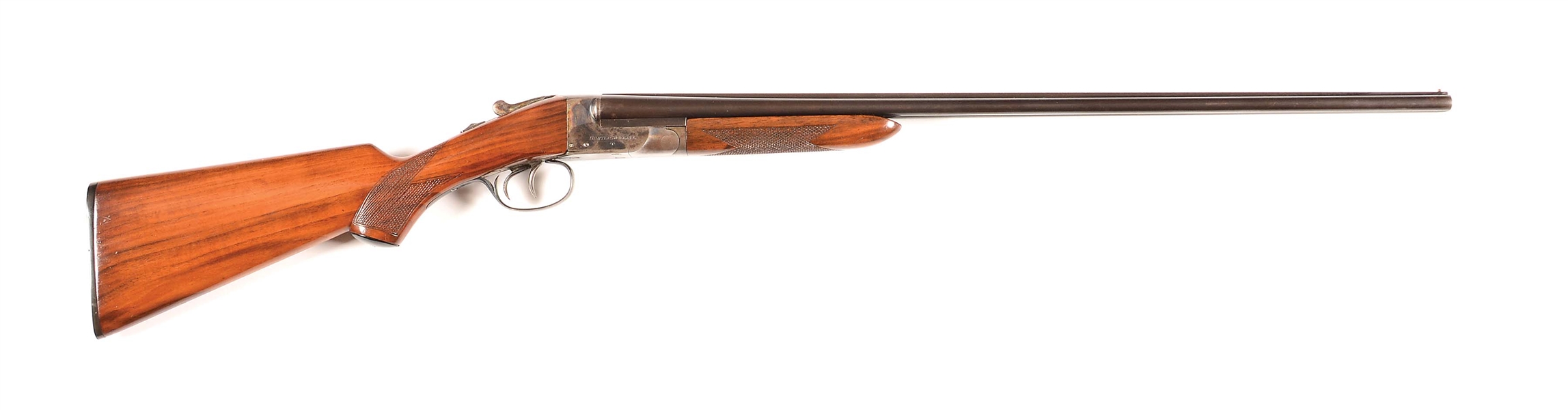 (C) HUNTER ARMS CO .410 BORE HUNTER SPECIAL SIDE BY SIDE SHOTGUN.