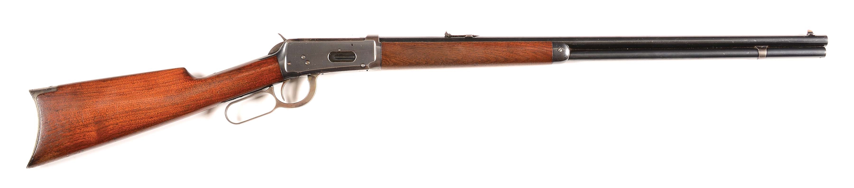 (C) WINCHESTER MODEL 1894 LEVER ACTION RIFLE WITH FACTORY LETTER (1911).