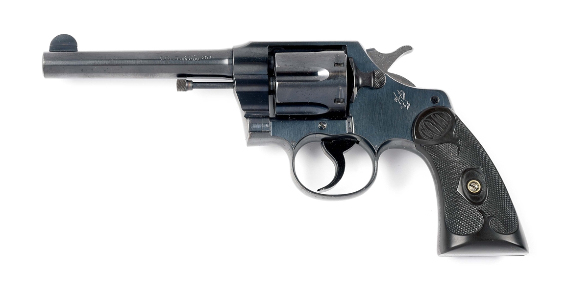 (C) VERY NICE PRE-WAR COLT ARMY SPECIAL .38 SPECIAL DOUBLE ACTION REVOLVER (1922).