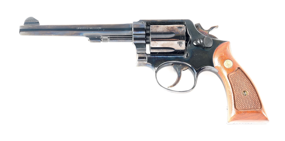 (M) SMITH & WESSON MODEL 10-5 .38 SPECIAL DOUBLE ACTION REVOLVER.