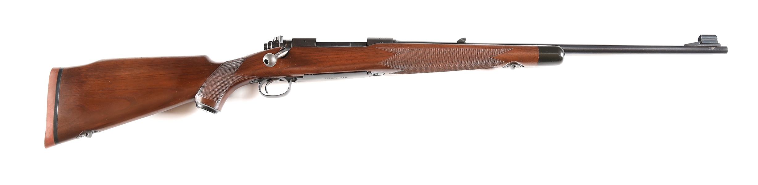 (C) WINCHESTER MODEL 70 FEATHERWEIGHT SUPERGRADE IN .358 WINCHESTER.