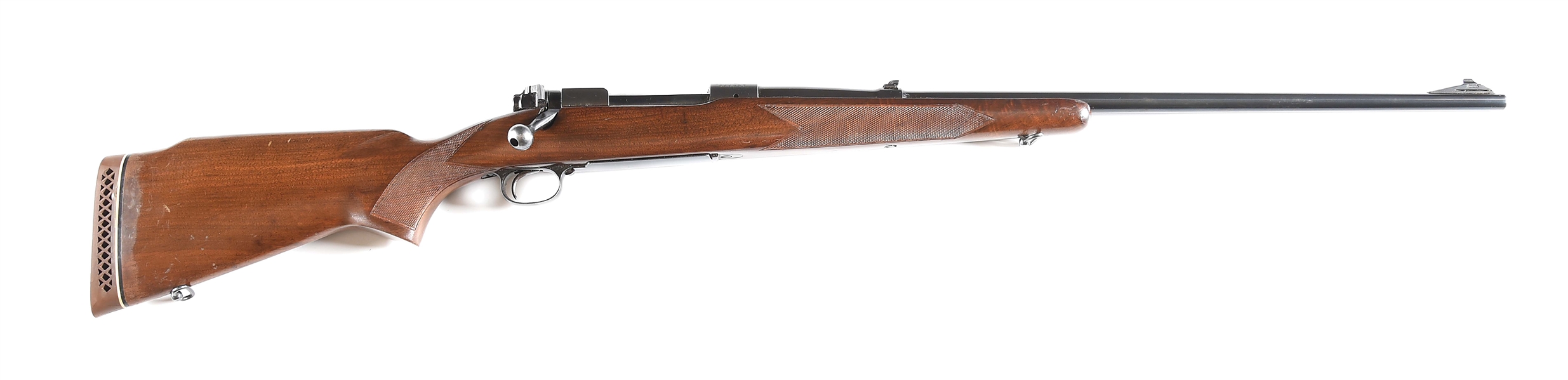 (C) WINCHESTER MODEL 70 PRE-64 .300 H&H BOLT ACTION RIFLE CONVERTED TO 300 WEATHERBY.