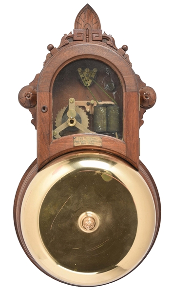 ORNATE GAMEWELL FIRE GONG.
