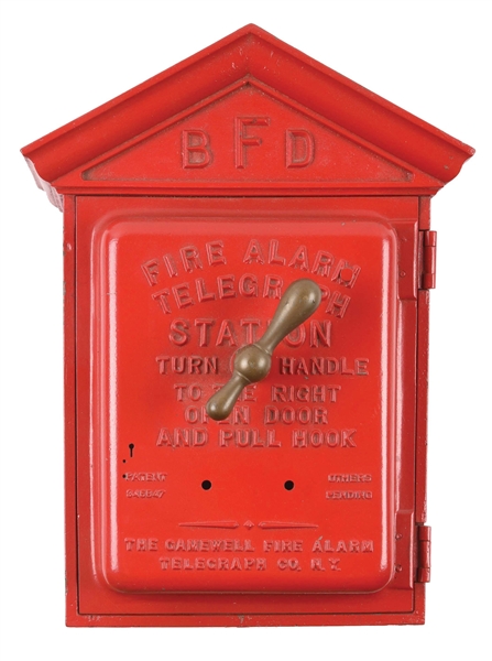 THE GAMEWELL FIRE ALARM TELEGRAPH STATION BOX. 