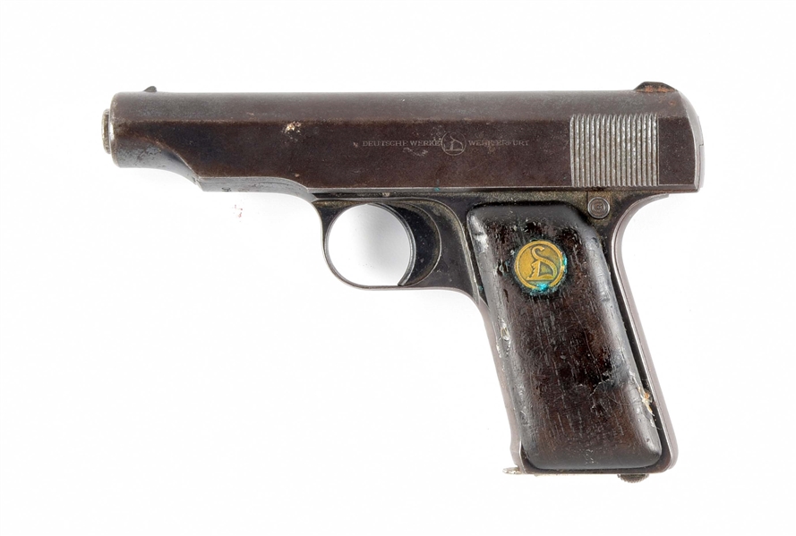 (C) DEUTSCHE WERKE ORTGIES 7.65MM SEMI AUTOMATIC PISTOL