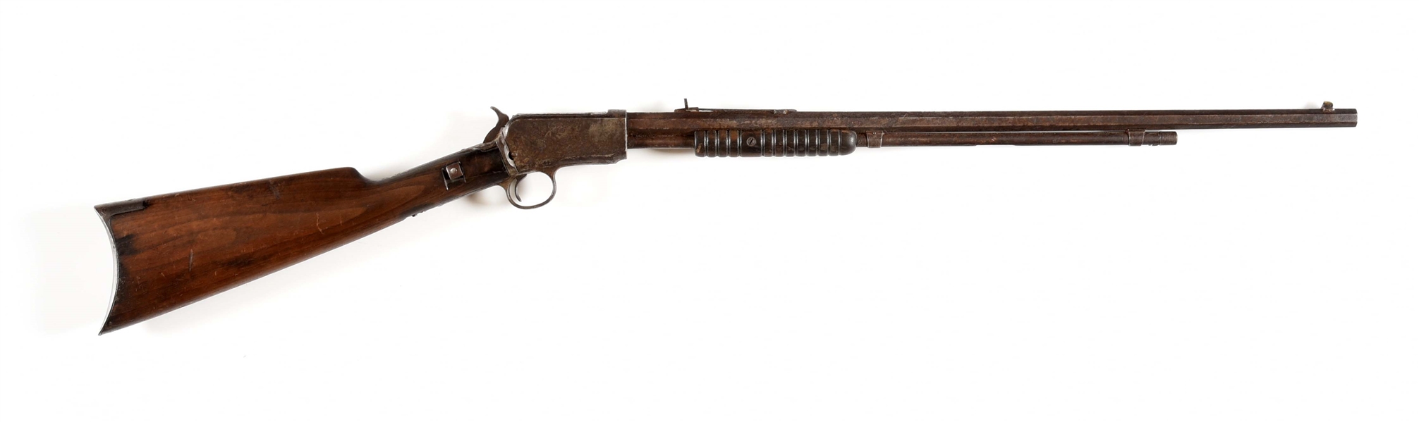 (A) WINCHESTER MODEL 1890 .22 SLIDE ACTION RIFLE