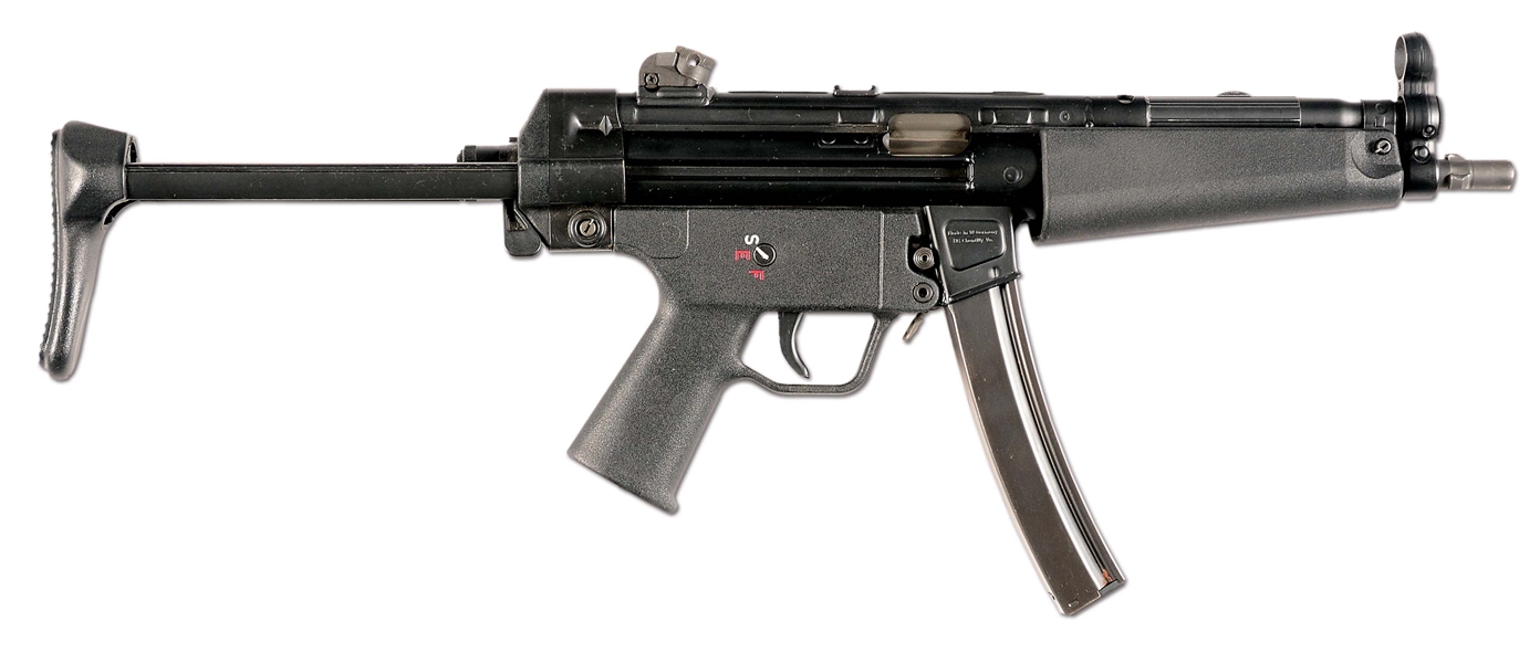 (N) ALWAYS POPULAR HK 94 CONVERTED TO AN MP5 MACHINE GUN (FULLY TRANSFERABLE).