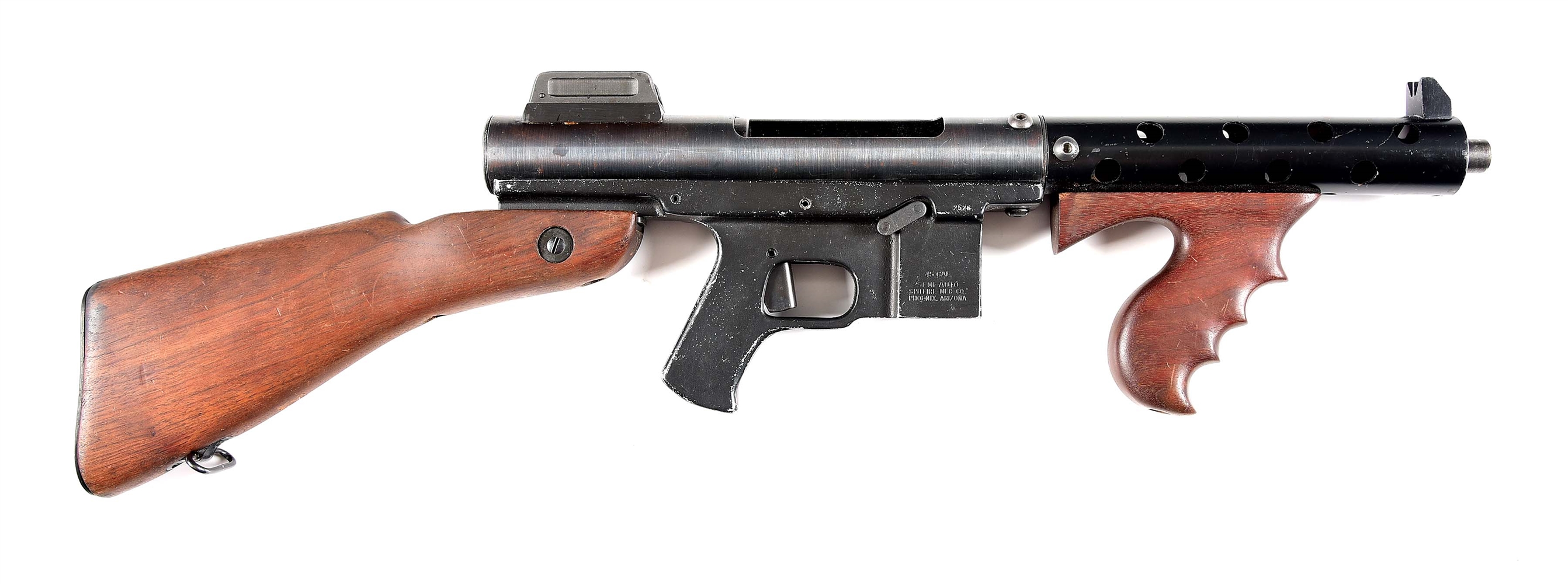 (N) SPITFIRE MFG CO THOMPSON MACHINE GUN LOOK-A-LIKE (FULLY TRANSFERABLE).  