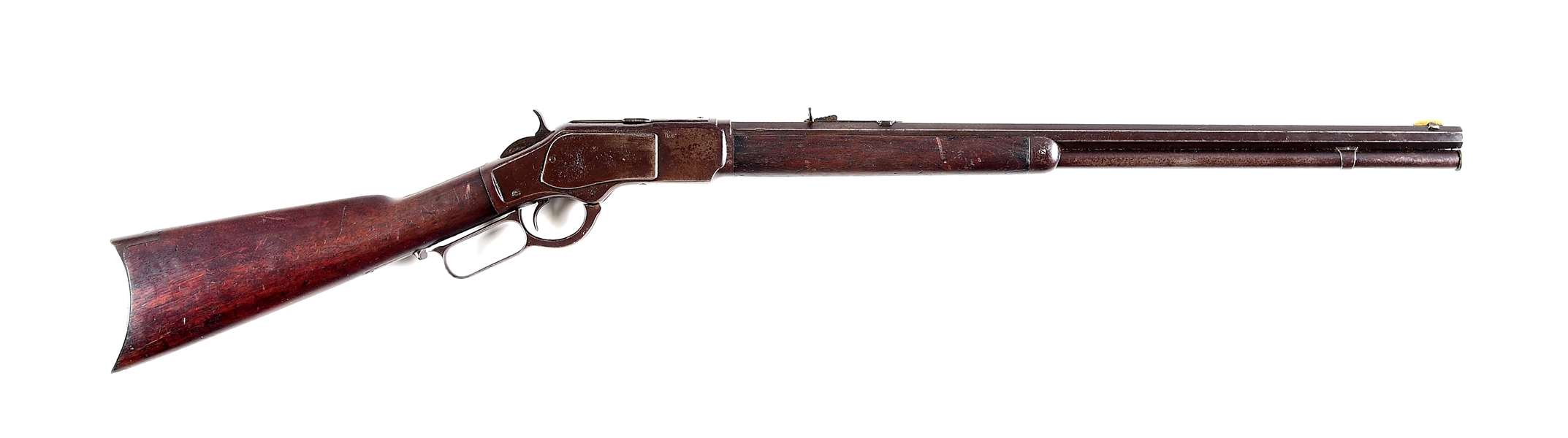 (C) WINCESTER 3RD MODEL 1873 LEVER ACTION RIFLE IN .22 LONG (1900).