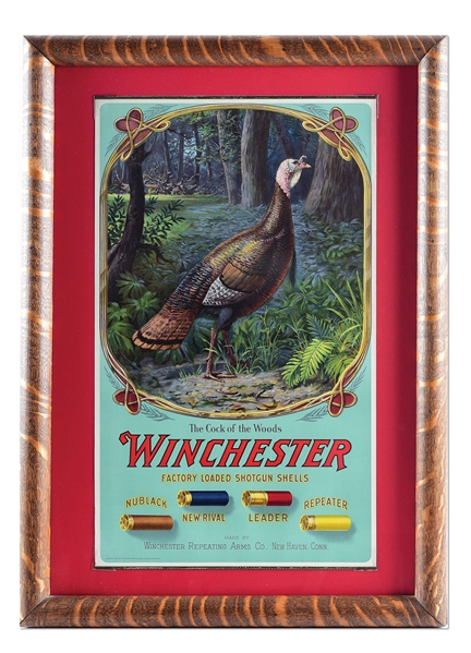WINCHESTER "COCK OF THE WOOD" ADVERTISEMENT