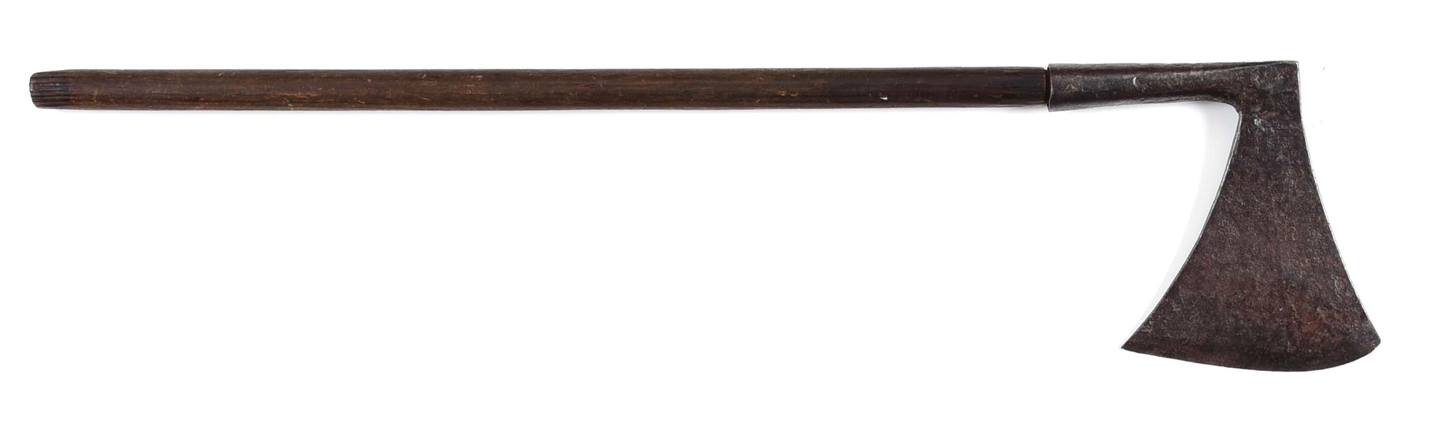 GERMAN OR ENGLISH EXECUTIONERS AXE, CIRCA 16TH OR 17TH CENTURY.