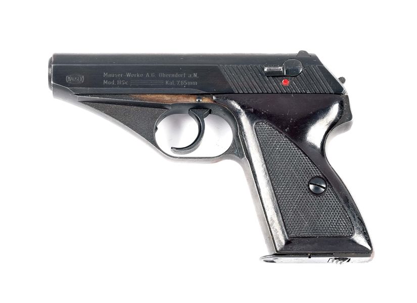 (C) POST-WAR FRENCH PRODUCTION MAUSER MODEL HSC SEMI-AUTOMATIC PISTOL.