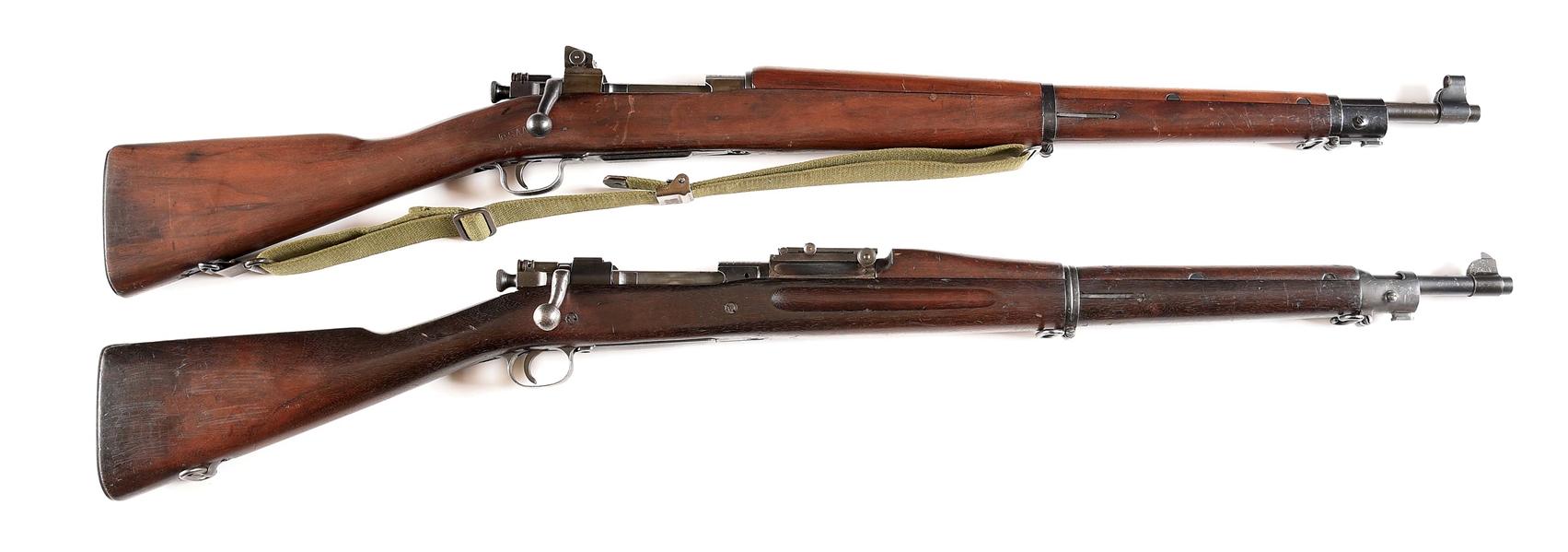 (C) LOT OF 2: REMINGTON MODEL 1903-A3 AND SPRINGFIELD MODEL 1903 MARK 1 BOLT ACTION RIFLES 