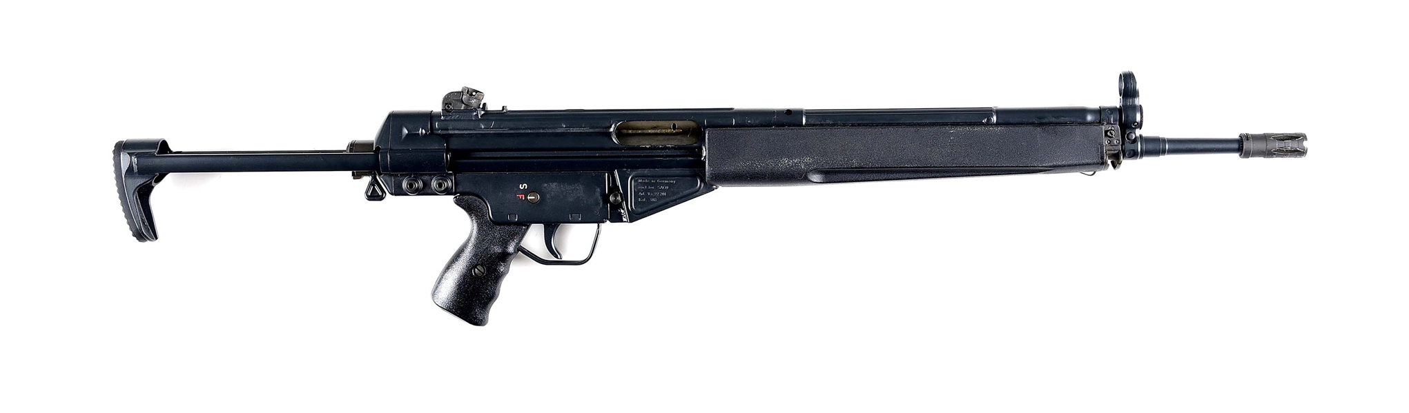 (M) PRE-BAN HECKLER AND KOCH HK91 SEMI-AUTOMATIC RIFLE.