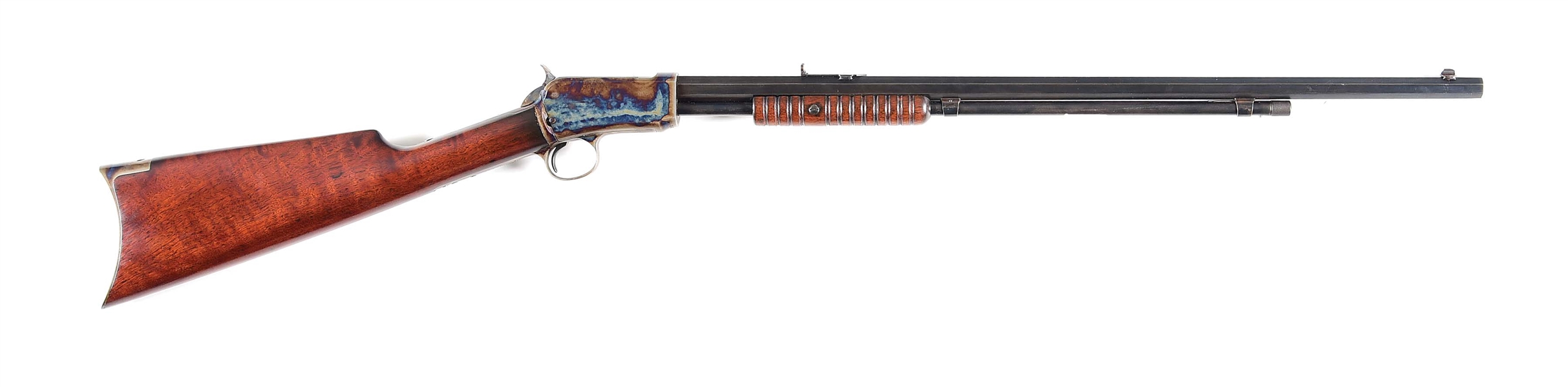 (C) WINCHESTER MODEL 90 .22 W.R.F. PUMP ACTION RIFLE (1907).