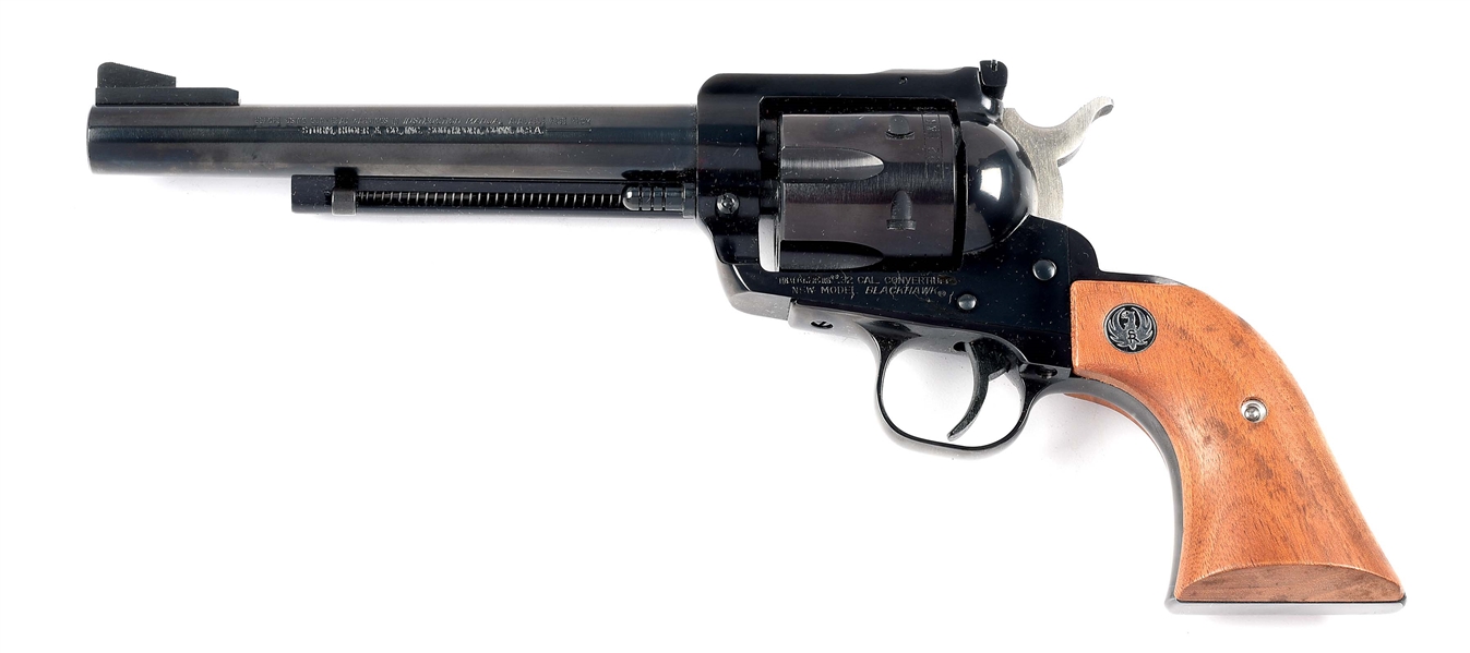 (M) RUGER NEW MODEL BLACKHAWK CONVERTIBLE BUCKEYE SPECIAL SINGLE ACTION REVOLVER .32 H&R MAG AND .32-20 WIN.