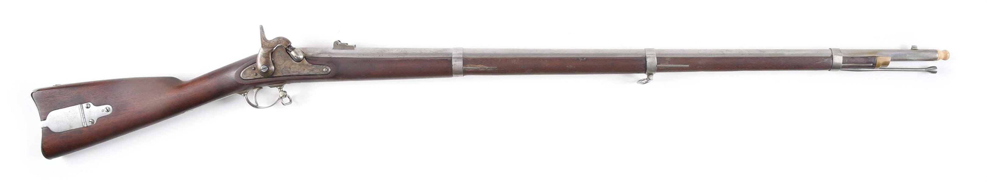 (A) WELL CONSTRUCTED REPRODUCTION OF A CONFEDERATE C.S. RICHMOND MUSKET.