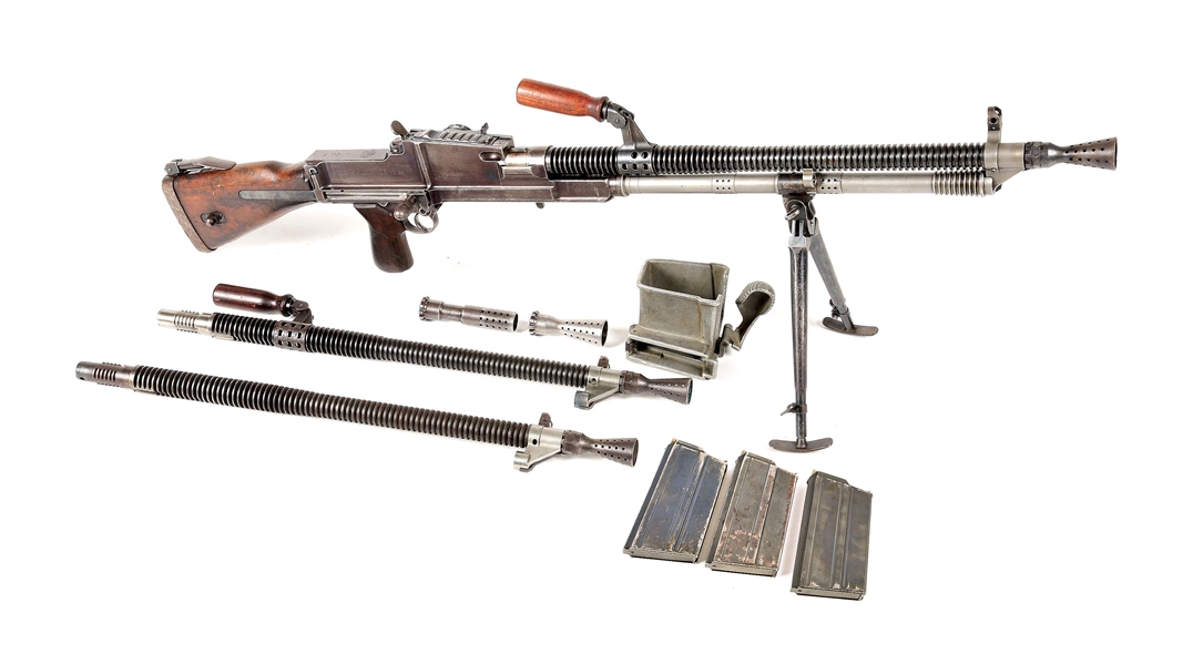 (N) EARLY CZECH MANUFACTURED PRE-WWII ZB-26 MACHINE GUN (CURIO & RELIC).